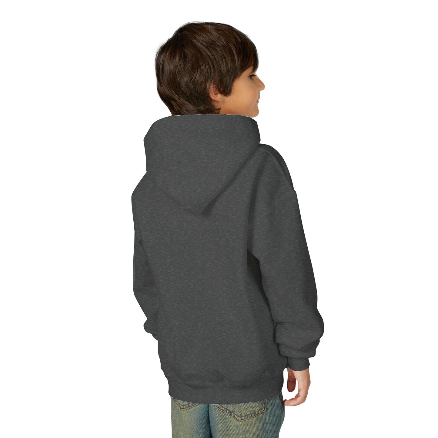 Vibrant Youth Hooded Sweatshirt, Unique Graphic Hoodie, Colorful Apparel for Kids, Stylish Gift for Birthdays, Cool Casual Wear
