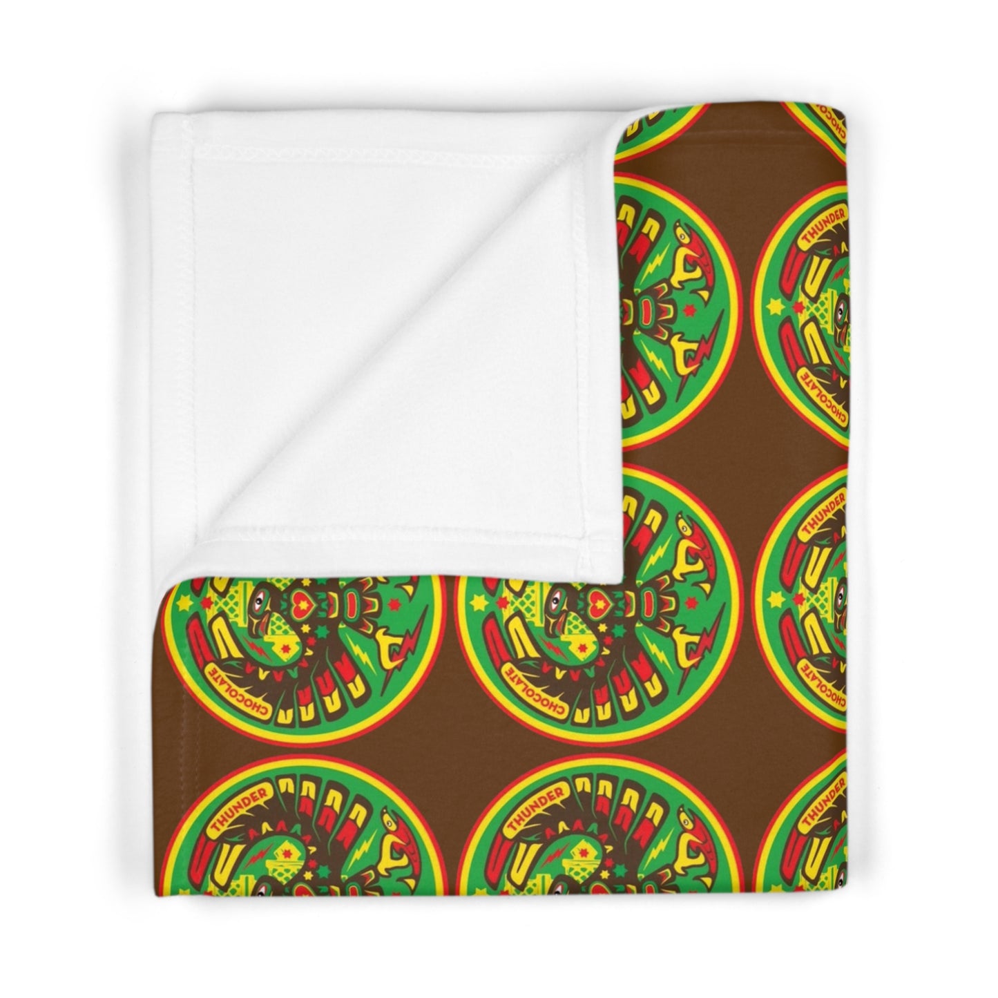 Vibrant Soft Fleece Baby Blanket, Cozy Nursery Gift, Colorful Baby Shower Present, Holiday Decor, Cute Modern Nursery