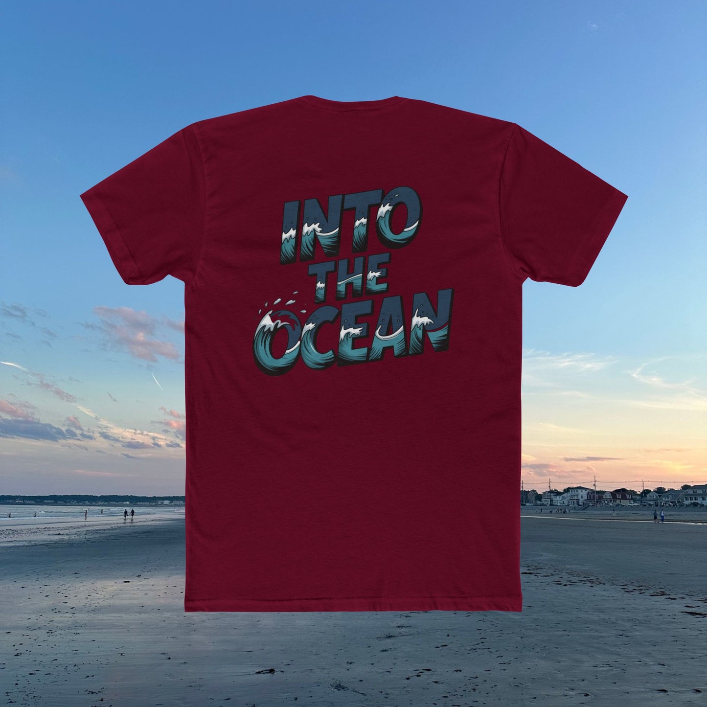 Copy of Sunset Vibes Unisex Cotton Crew Tee, Beach Shirt, Ocean Lover Apparel, Vacation Wear, Summer Fashion, Gift for Nature Enthusiasts