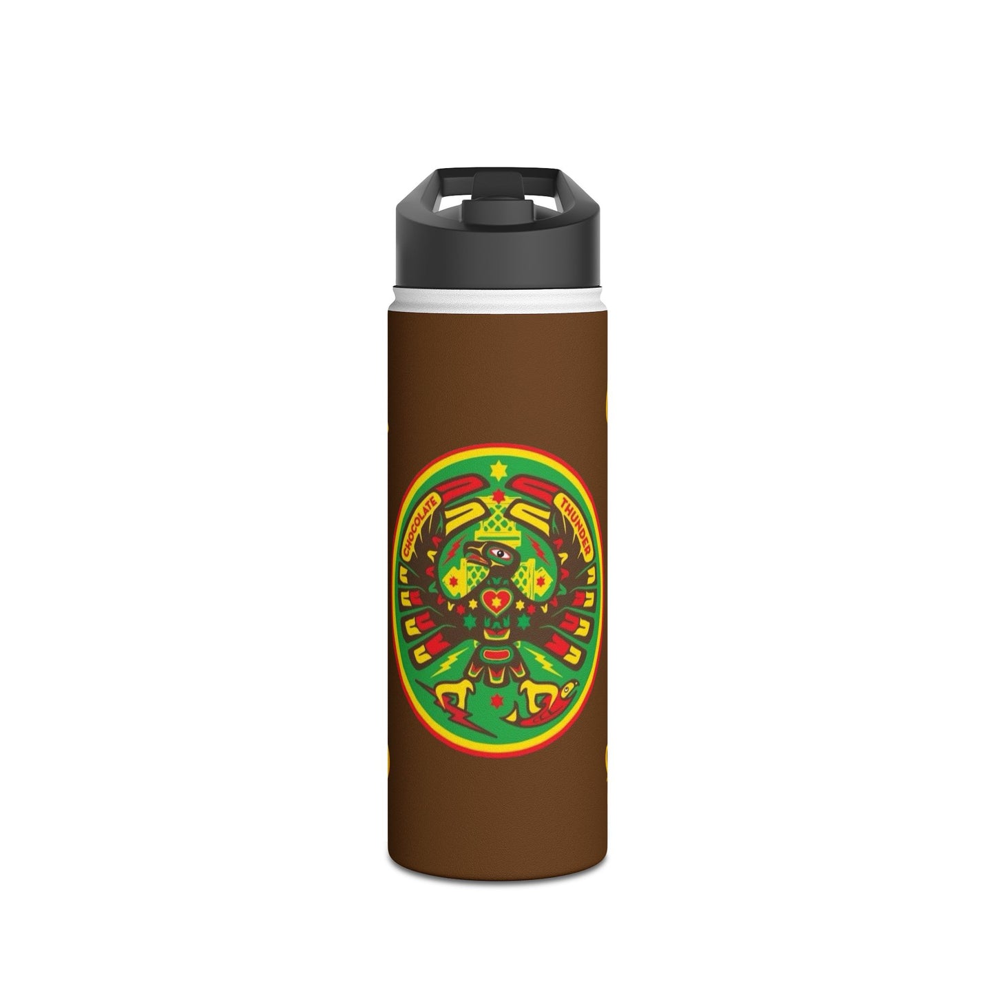Vibrant Artwork Stainless Steel Water Bottle, Eco-Friendly Hydration, Unique Gift for Outdoorsy, Fitness Lovers, Summer Adventures
