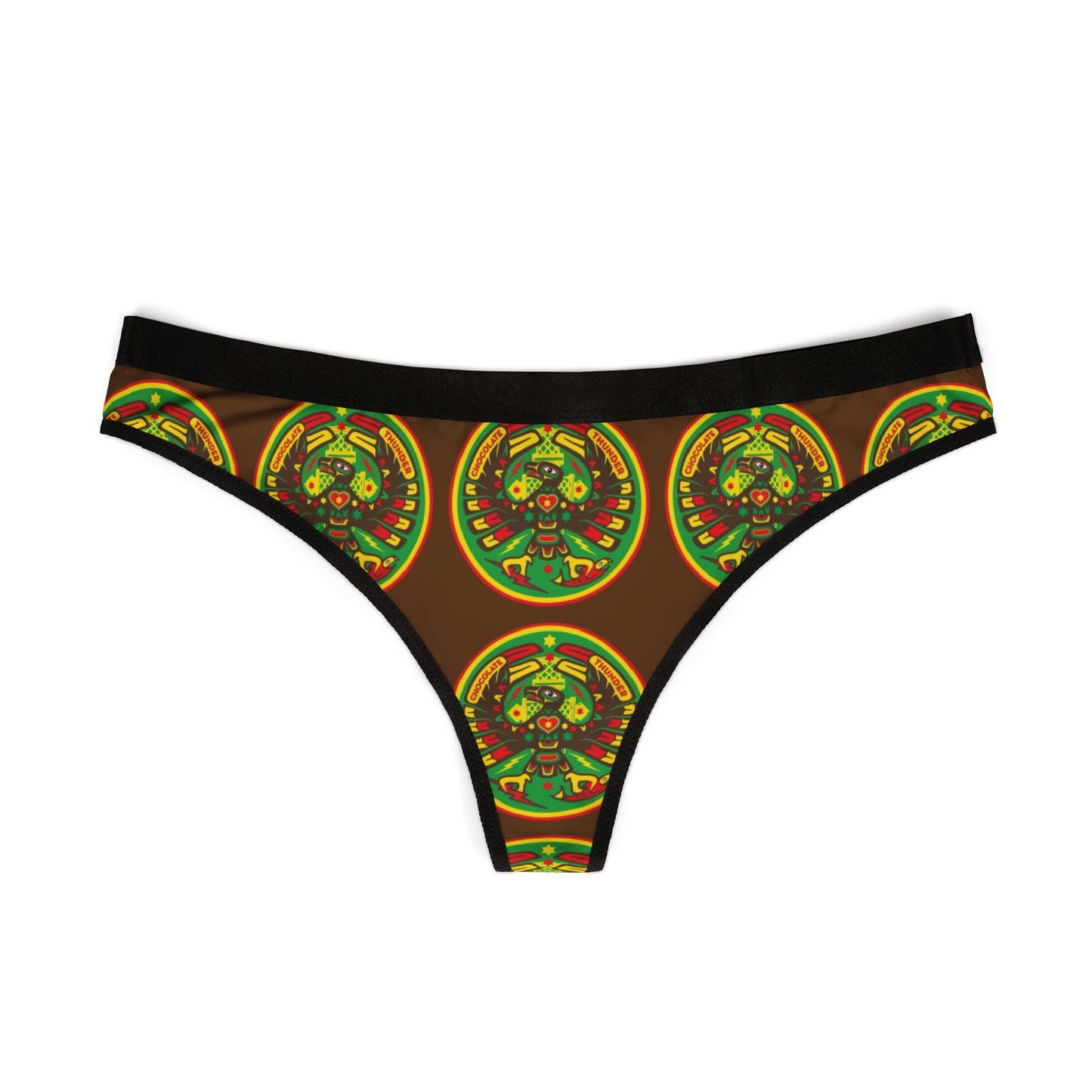 Vibrant Women's Thongs, Colorful Underwear, Unique Lingerie, Bohemian Style, Gift for Her, Everyday Comfort, Festive Fashion