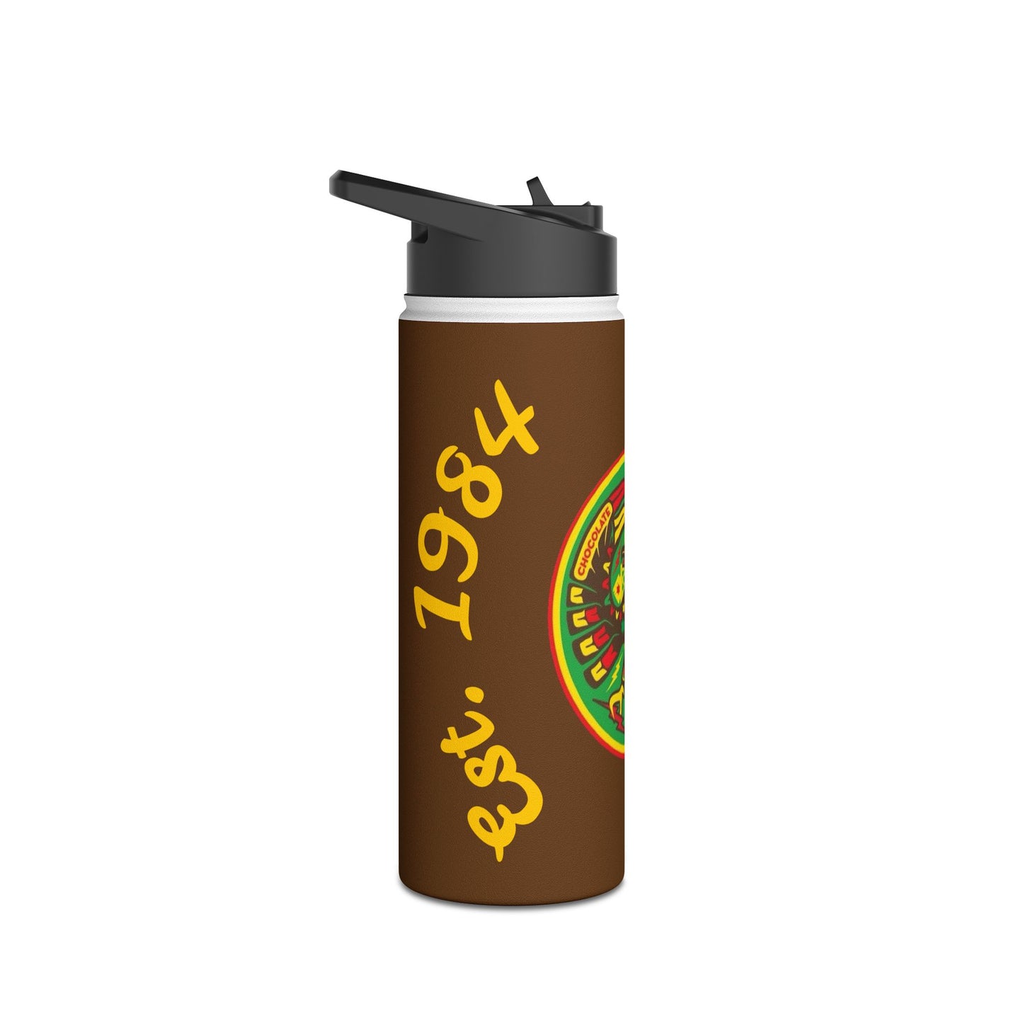 Vibrant Artwork Stainless Steel Water Bottle, Eco-Friendly Hydration, Unique Gift for Outdoorsy, Fitness Lovers, Summer Adventures