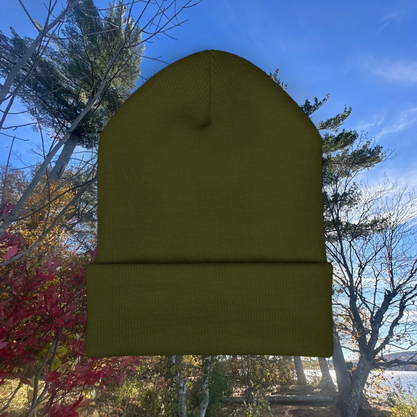 Classic Embroidered Cuffed Beanie for Trendy Style, Perfect Winter Gift, Streetwear Staple, Unisex Warm Hat