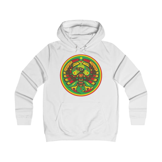 Colorful College Hoodie for Girls, Trendy Pullover, Cozy Fall Wear, Student Gift, Fun Sweatshirt for Campus Life