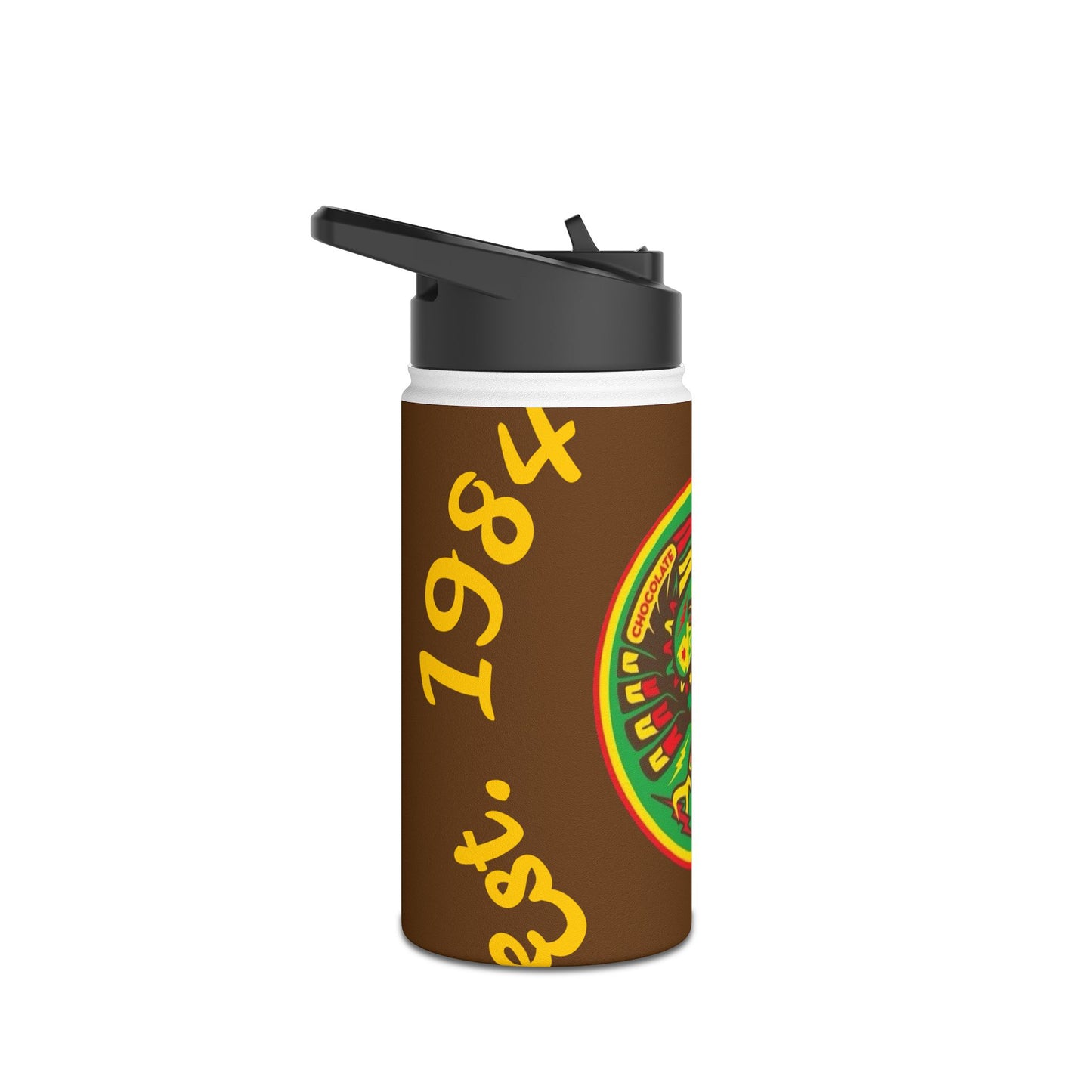 Vibrant Artwork Stainless Steel Water Bottle, Eco-Friendly Hydration, Unique Gift for Outdoorsy, Fitness Lovers, Summer Adventures