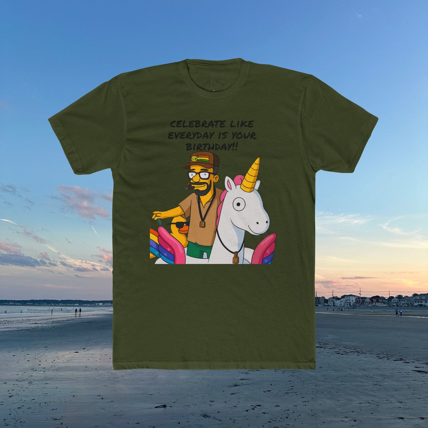 Unisex Cotton Crew Tee