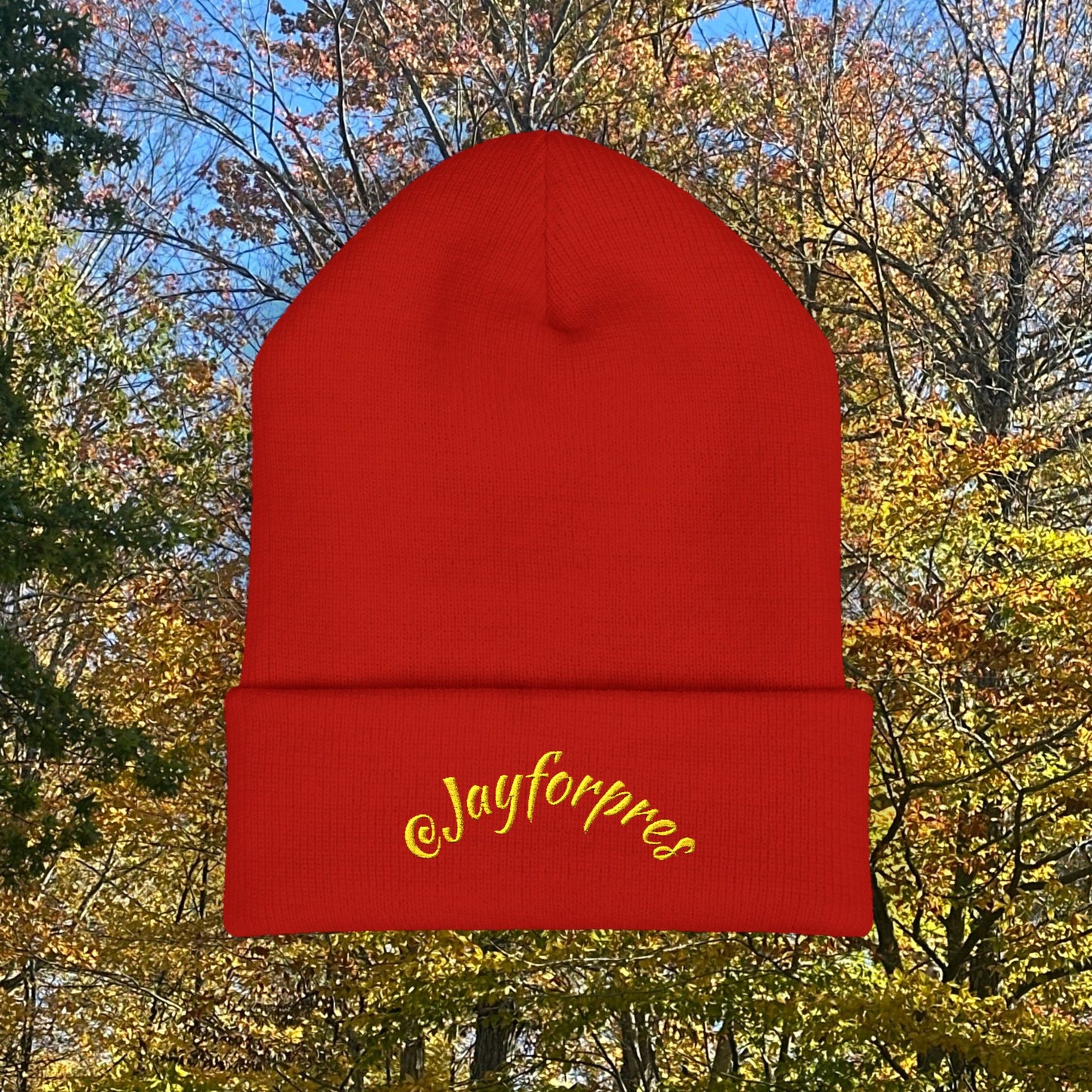 Classic Embroidered Cuffed Beanie for Trendy Style, Perfect Winter Gift, Streetwear Staple, Unisex Warm Hat