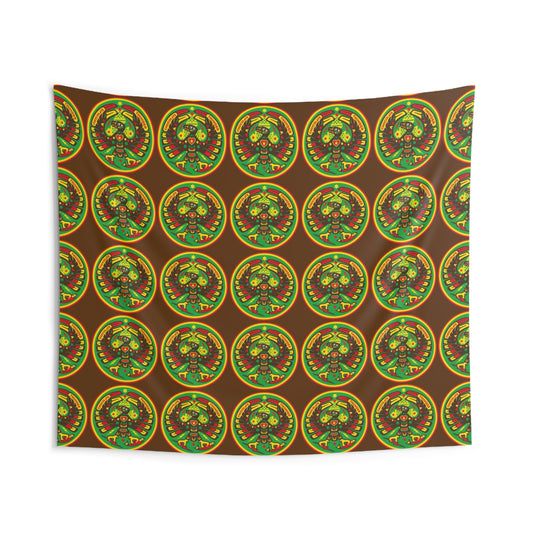Vibrant Indoor Wall Tapestry, Boho Decor, Living Room Wall Art, Festival Decoration, Colorful Tapestry
