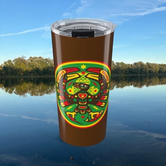 Rasta-Inspired 20oz Tumbler, Vibrant Travel Mug, Eco-Friendly Drinkware, Festive Gift for Coffee Lovers, Perfect for Parties