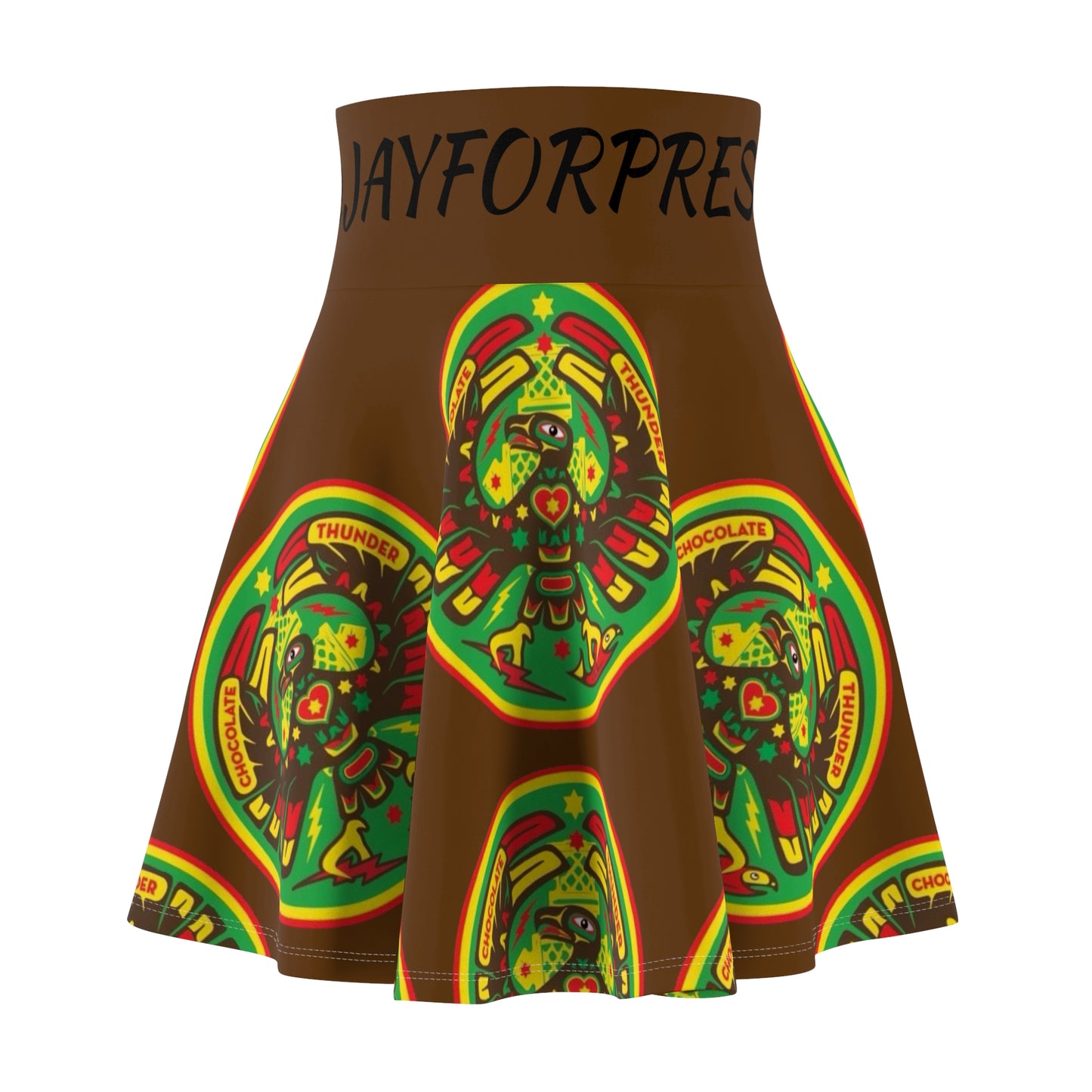 Vibrant Women's Skater Skirt with Rasta Culture Design, AOP Fashion, Casual Wear, Festival Outfit, Bohemian Style, Gift for Her, [...]