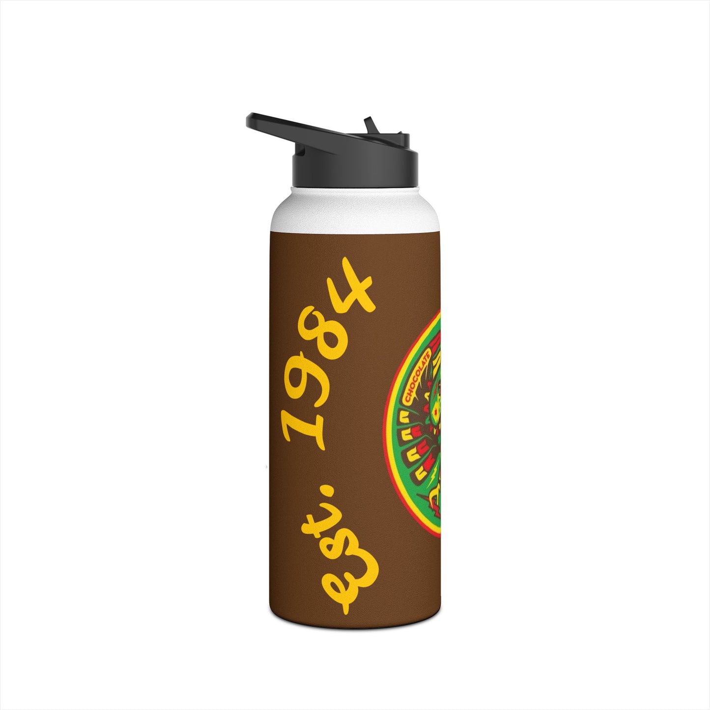 Vibrant Artwork Stainless Steel Water Bottle, Eco-Friendly Hydration, Unique Gift for Outdoorsy, Fitness Lovers, Summer Adventures