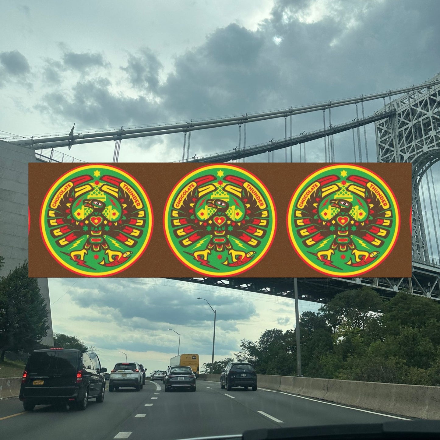 Vibrant Car Magnets - Bohemian Style Decor, Retro Vibe, Great for Road Trips, Unique Gift for Car Enthusiasts, Fun Car Accessories