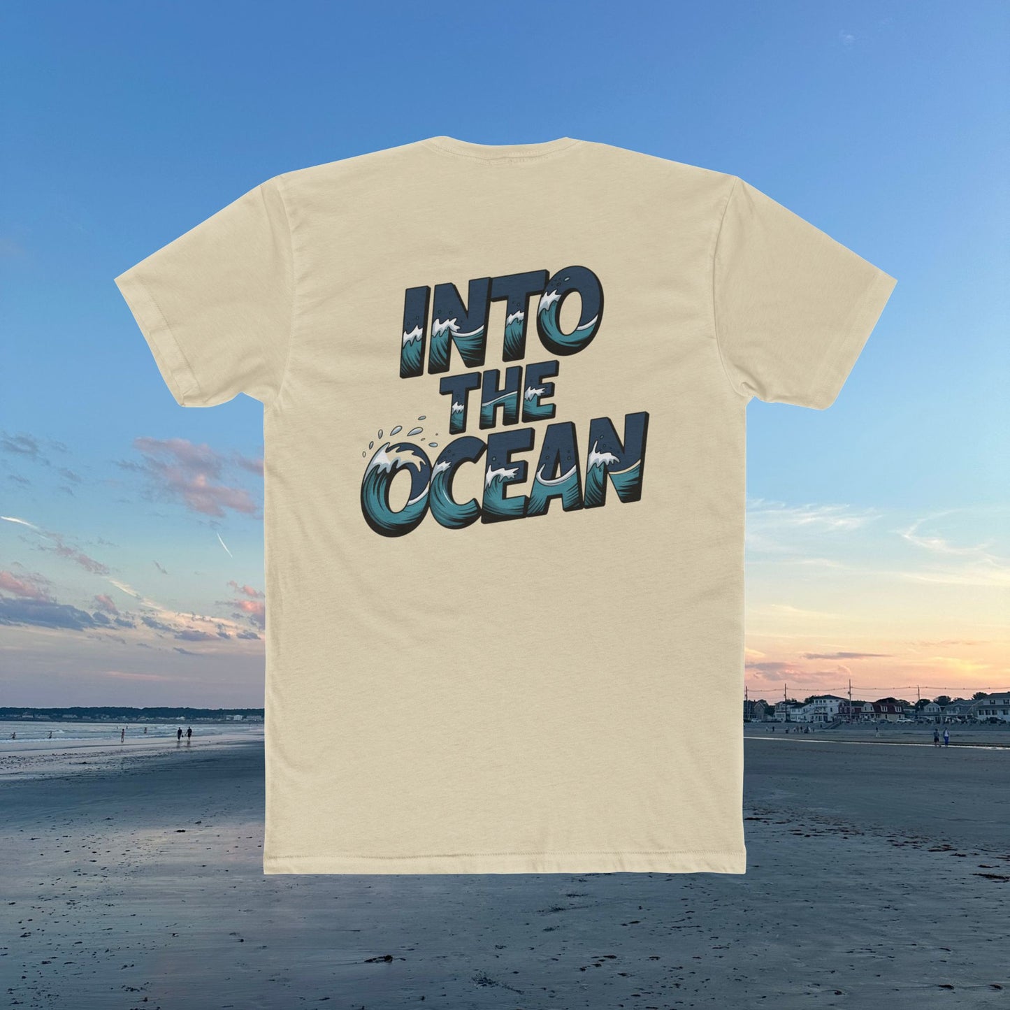 Copy of Sunset Vibes Unisex Cotton Crew Tee, Beach Shirt, Ocean Lover Apparel, Vacation Wear, Summer Fashion, Gift for Nature Enthusiasts