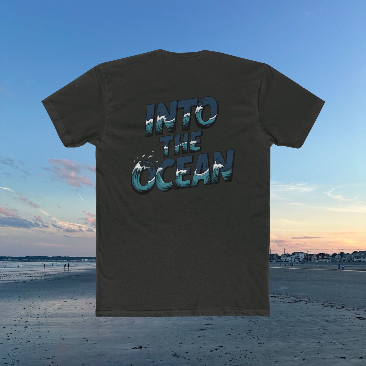 Copy of Sunset Vibes Unisex Cotton Crew Tee, Beach Shirt, Ocean Lover Apparel, Vacation Wear, Summer Fashion, Gift for Nature Enthusiasts