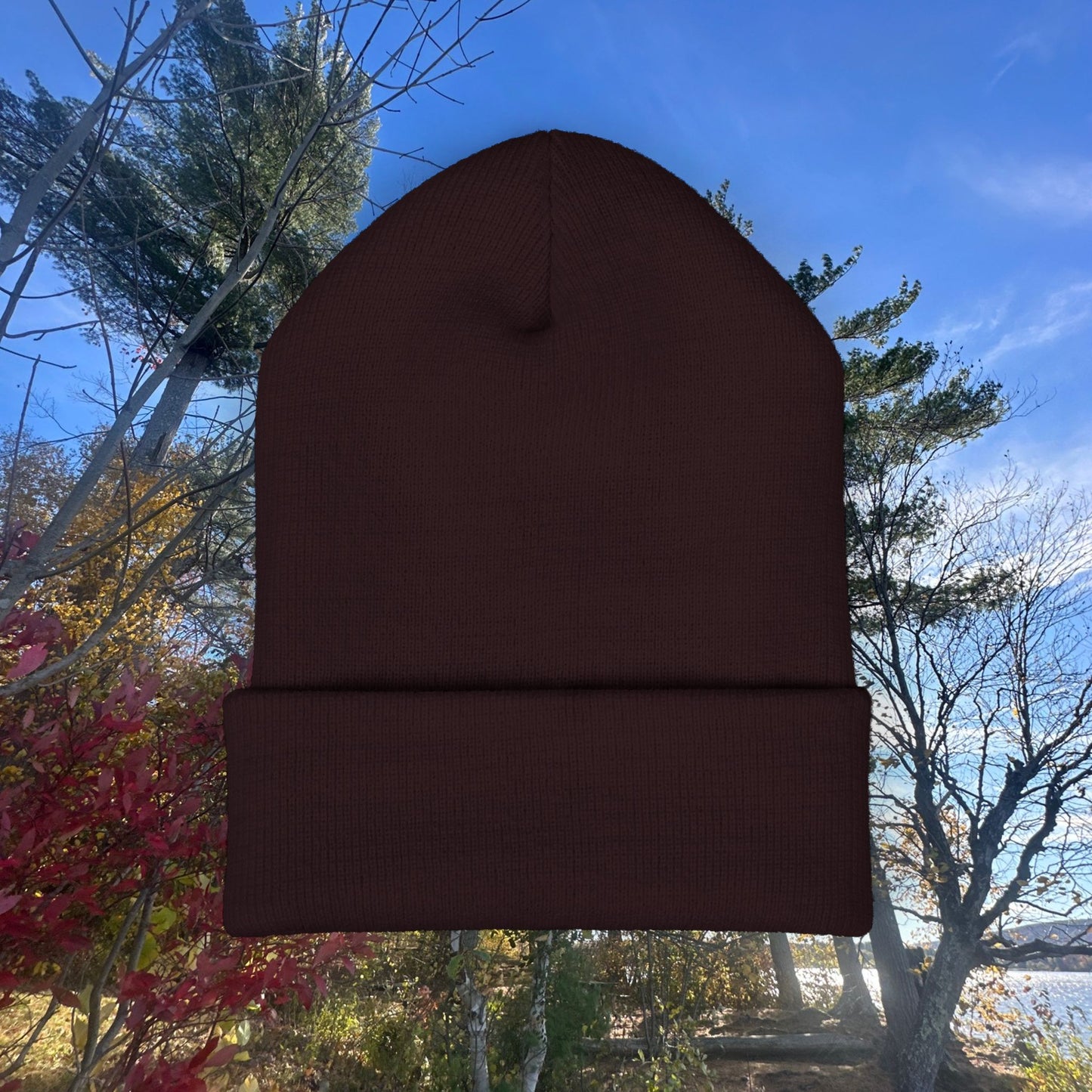 Classic Embroidered Cuffed Beanie for Trendy Style, Perfect Winter Gift, Streetwear Staple, Unisex Warm Hat