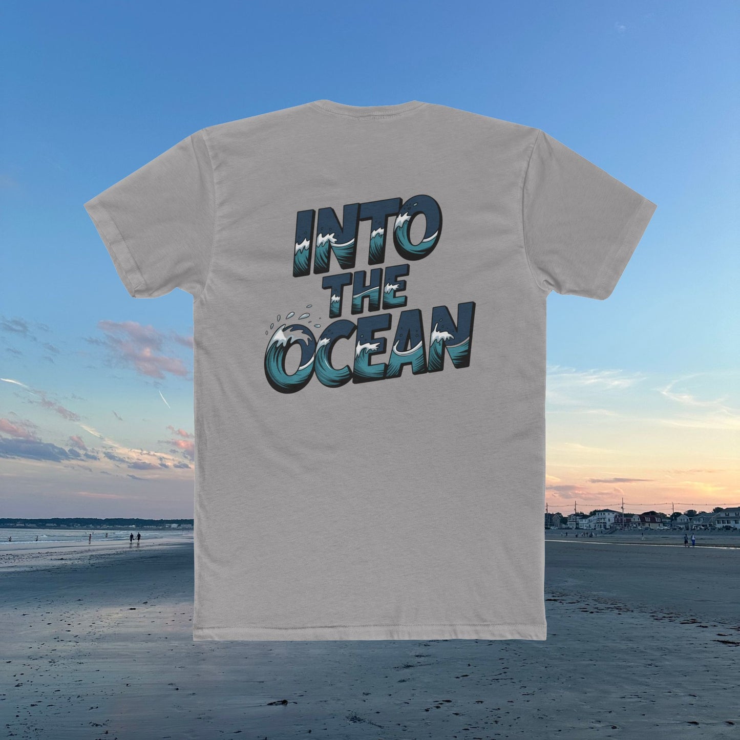 Copy of Sunset Vibes Unisex Cotton Crew Tee, Beach Shirt, Ocean Lover Apparel, Vacation Wear, Summer Fashion, Gift for Nature Enthusiasts
