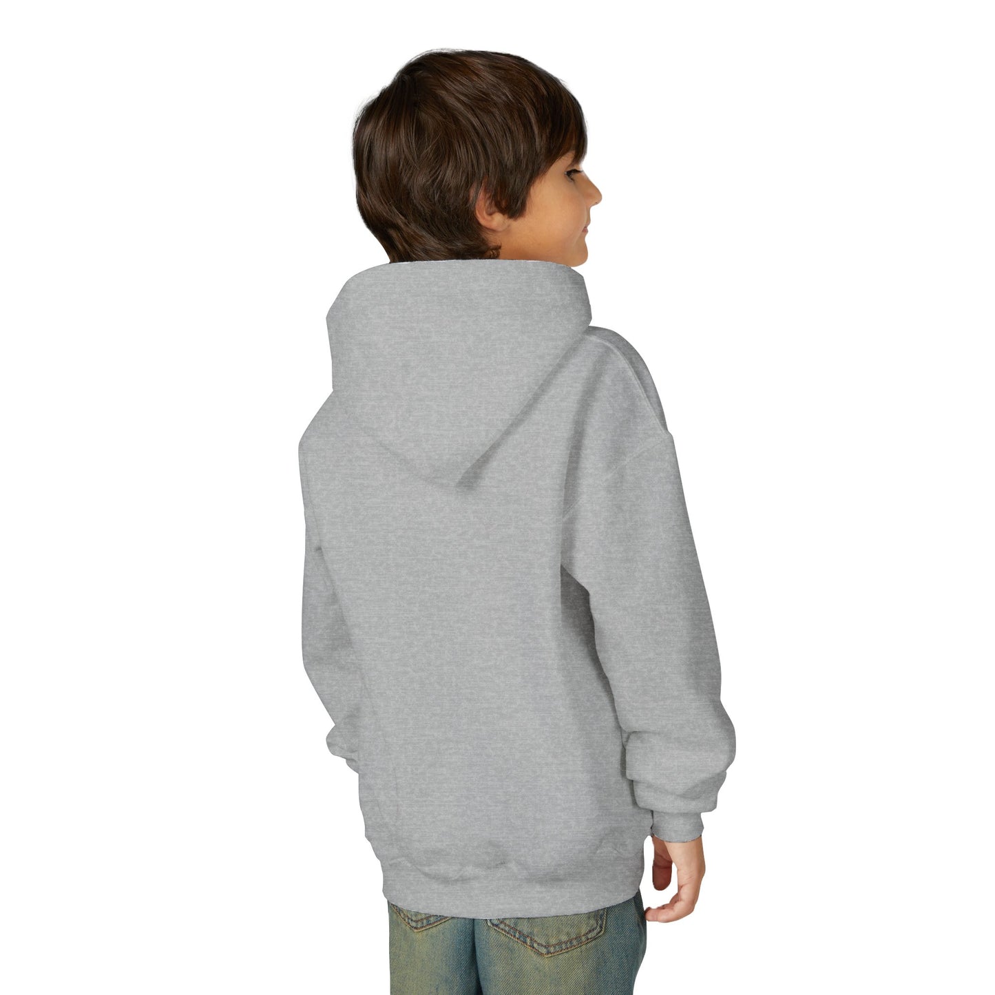 Vibrant Youth Hooded Sweatshirt, Unique Graphic Hoodie, Colorful Apparel for Kids, Stylish Gift for Birthdays, Cool Casual Wear