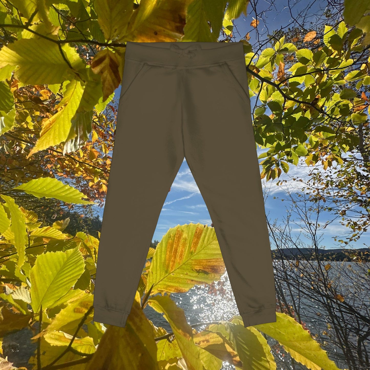 Unisex Embroidered Fleece Sweatpants - Cozy Casual Wear, Perfect for Lounging, Running Errands, Gift for Him/Her, Holiday Comforts, [...]