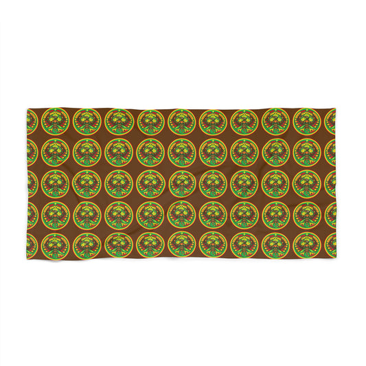 Tropical Vibe Beach Towel, Summer Fun Accessory, Travel Essential, Poolside Must-Have, Coastal Decor
