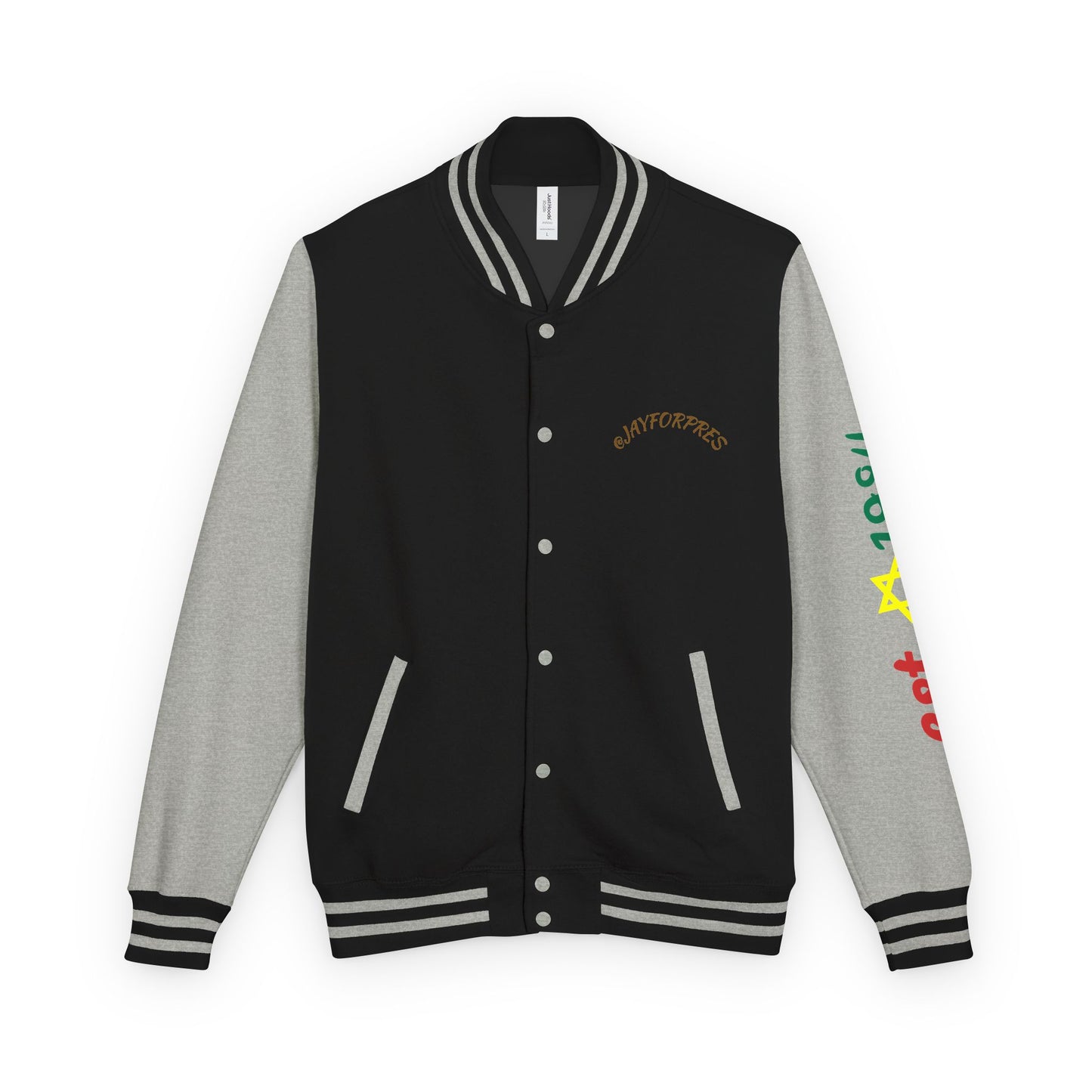 Copy of Unisex Heavyweight Letterman Jacket, Cozy Fashion, Team Spirit Wear, Gift for Sports Fans, Trendy Casual Outfit, Unique Style Jacket