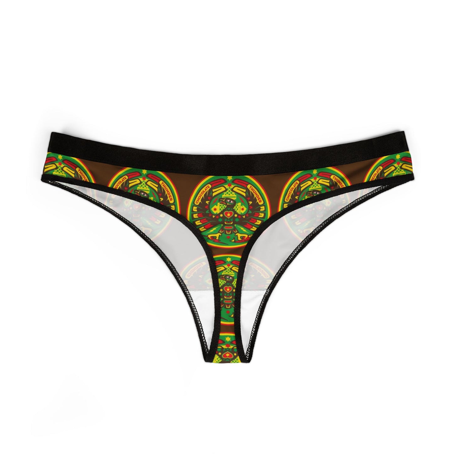 Vibrant Women's Thongs, Colorful Underwear, Unique Lingerie, Bohemian Style, Gift for Her, Everyday Comfort, Festive Fashion