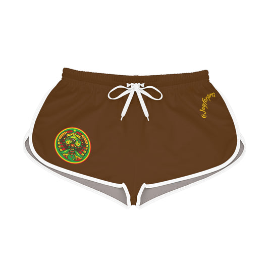 Stylish Women's Relaxed Shorts, Summer Comfort Wear, Casual Lounge Shorts, AOP Chill Shorts, Perfect for Relaxing and Beach Days