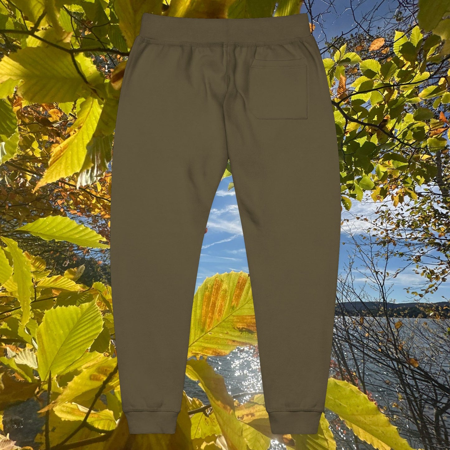 Unisex Embroidered Fleece Sweatpants - Cozy Casual Wear, Perfect for Lounging, Running Errands, Gift for Him/Her, Holiday Comforts, [...]