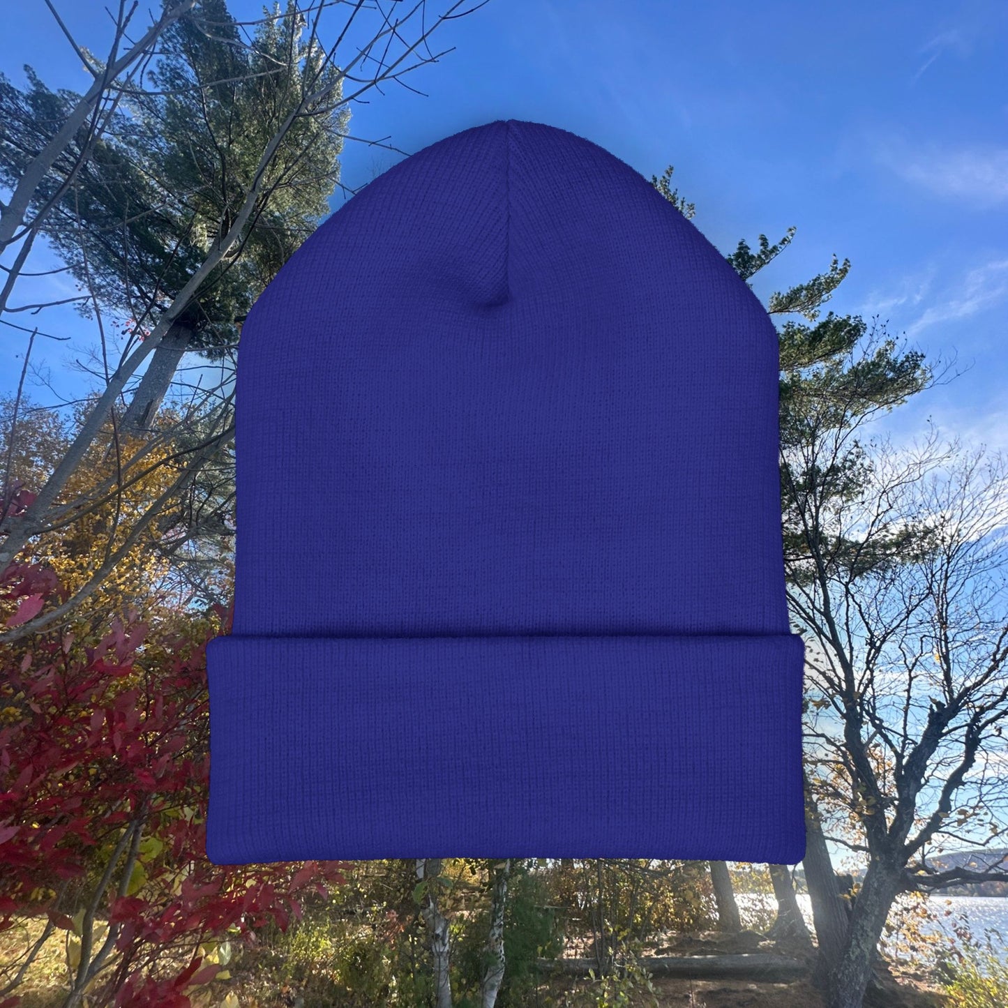 Classic Embroidered Cuffed Beanie for Trendy Style, Perfect Winter Gift, Streetwear Staple, Unisex Warm Hat