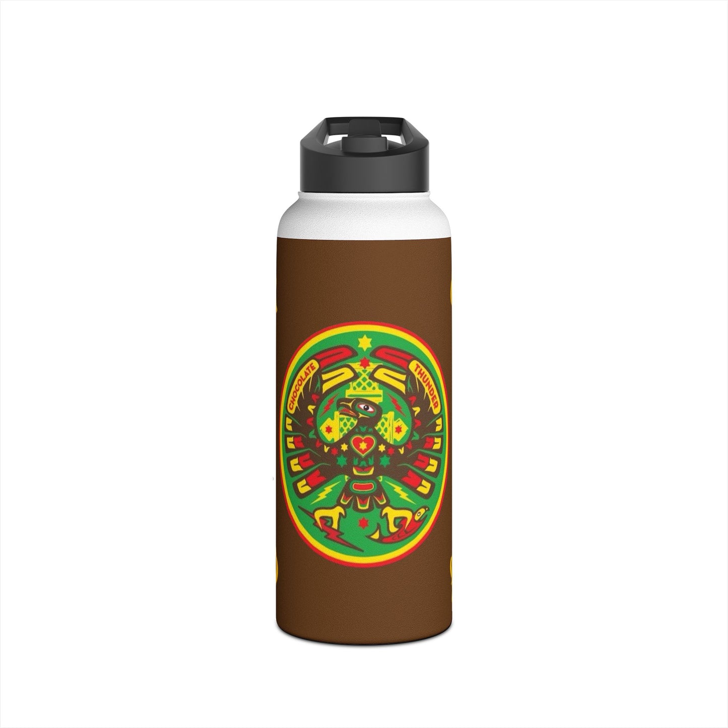 Vibrant Artwork Stainless Steel Water Bottle, Eco-Friendly Hydration, Unique Gift for Outdoorsy, Fitness Lovers, Summer Adventures