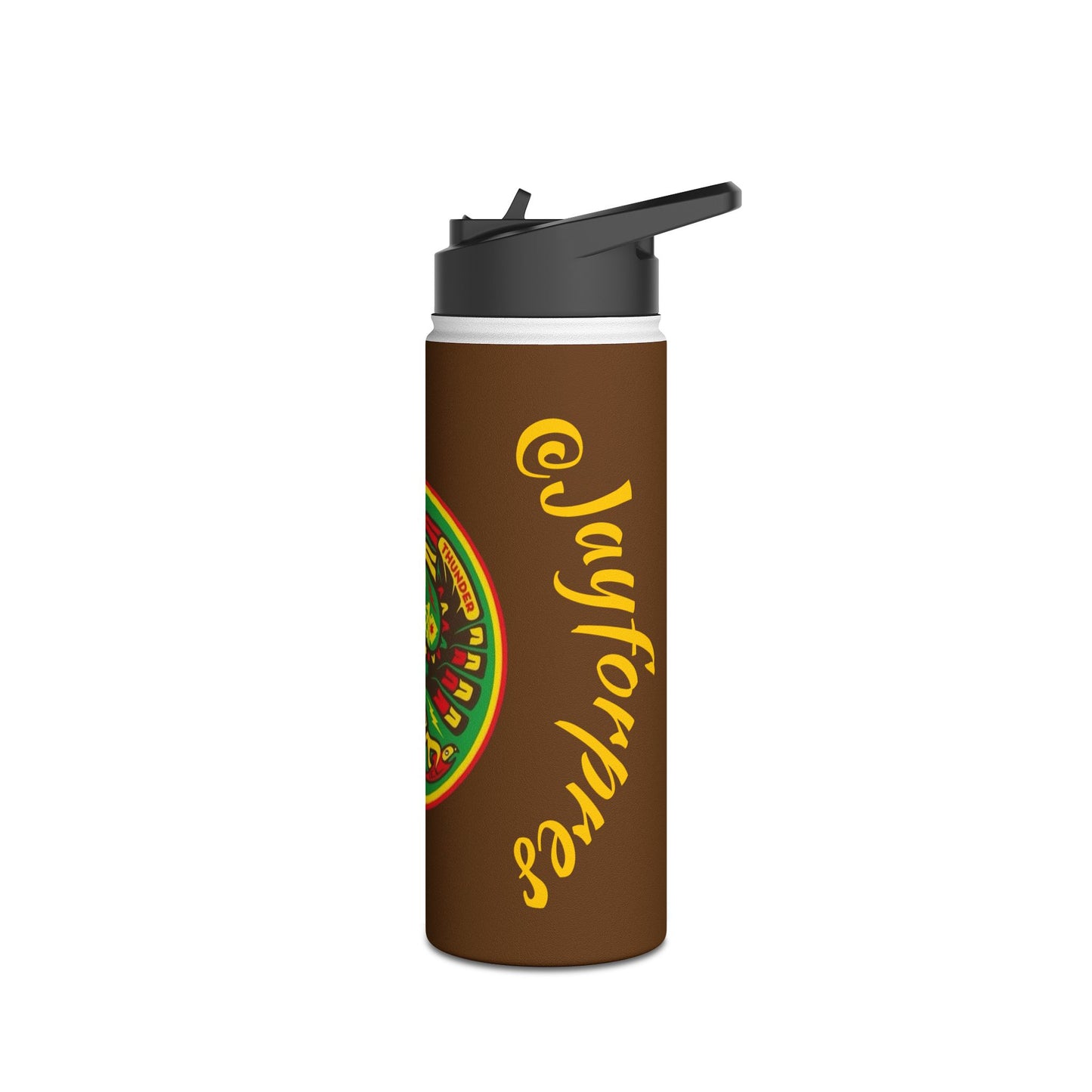 Vibrant Artwork Stainless Steel Water Bottle, Eco-Friendly Hydration, Unique Gift for Outdoorsy, Fitness Lovers, Summer Adventures