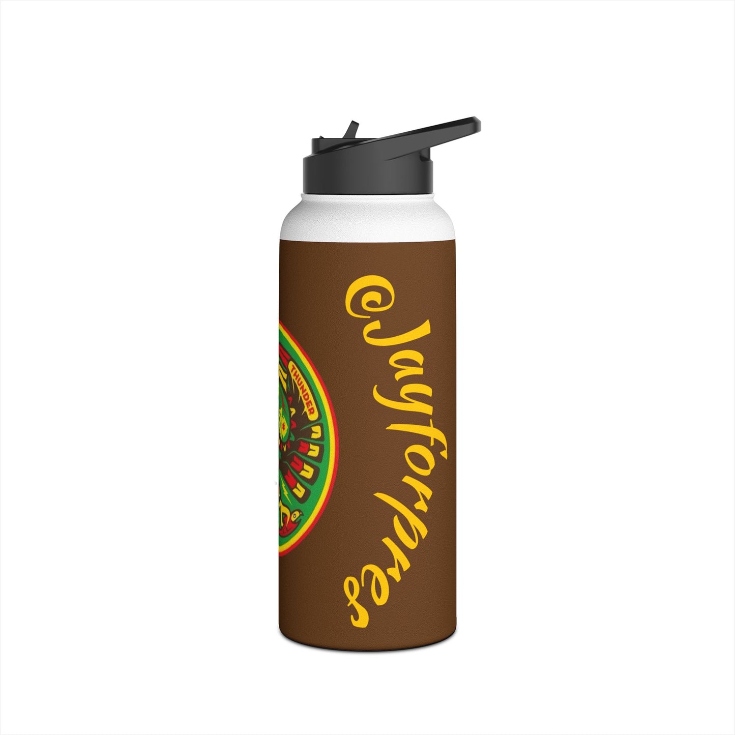 Vibrant Artwork Stainless Steel Water Bottle, Eco-Friendly Hydration, Unique Gift for Outdoorsy, Fitness Lovers, Summer Adventures