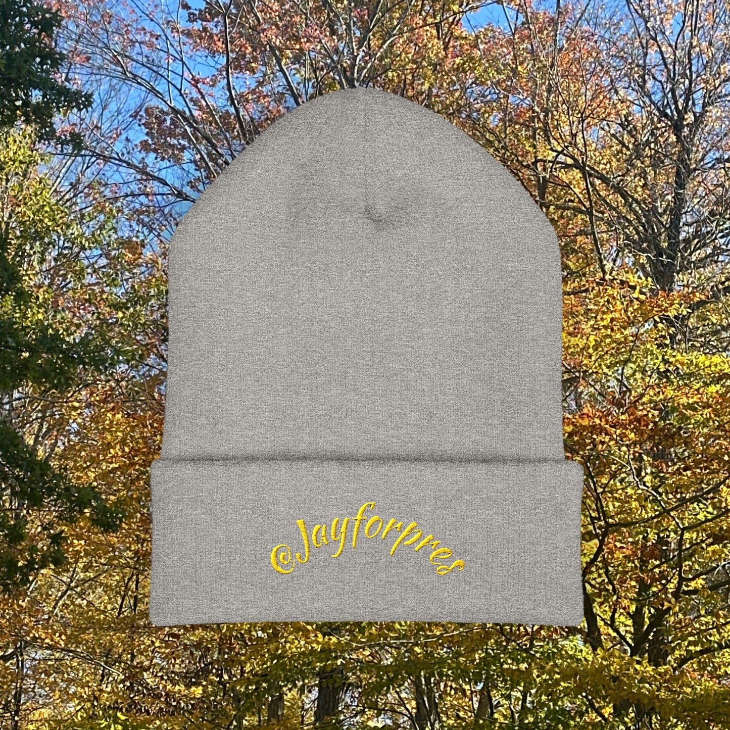 Classic Embroidered Cuffed Beanie for Trendy Style, Perfect Winter Gift, Streetwear Staple, Unisex Warm Hat