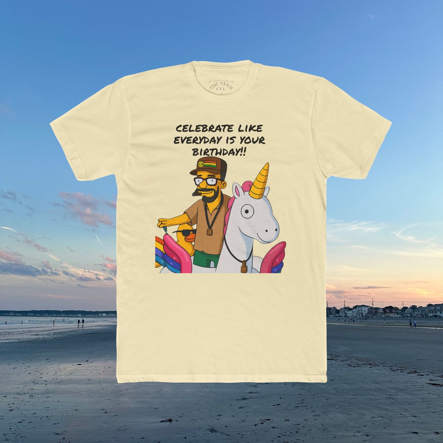 Unisex Cotton Crew Tee