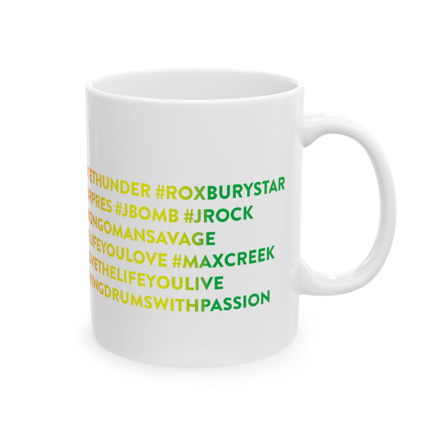 Vibrant Ceramic Mug with Inspiring Quotes, Perfect for Coffee Lovers, Gift for Friends, Tea Mug for Celebrations, Unique Drinkware