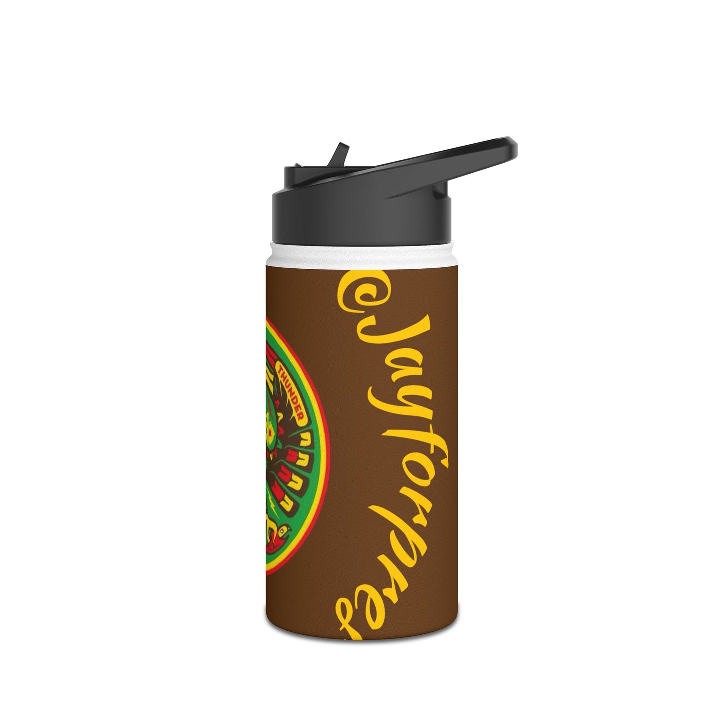 Vibrant Artwork Stainless Steel Water Bottle, Eco-Friendly Hydration, Unique Gift for Outdoorsy, Fitness Lovers, Summer Adventures