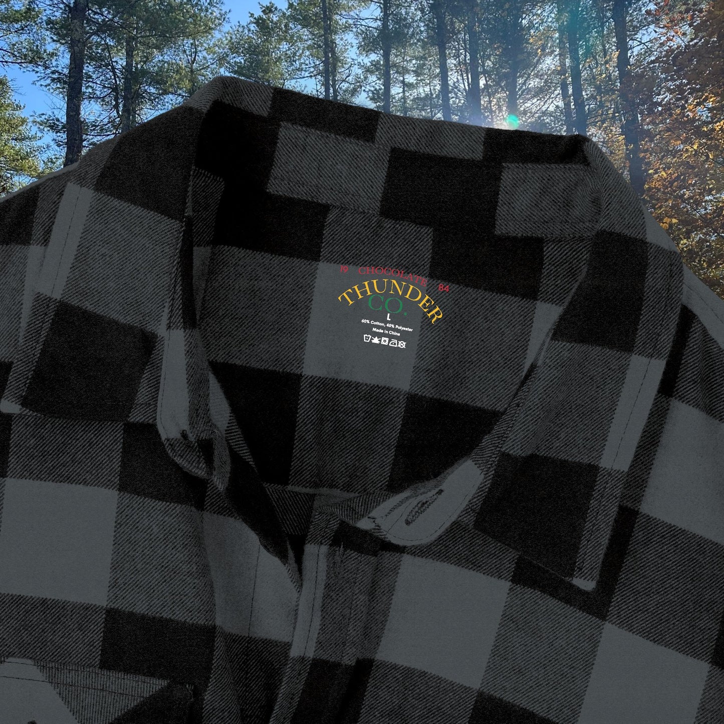 Cozy Unisex Flannel Shirt with #84 Design