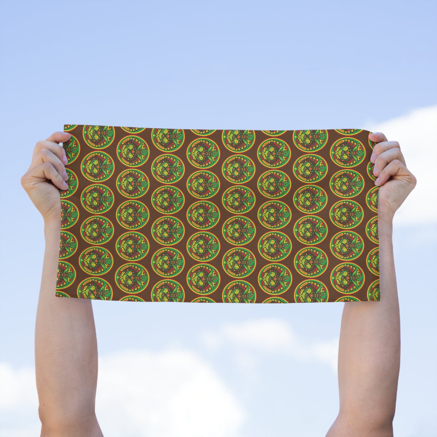 Rally Towel, 11x18 - Vibrant Festival Towel for Sports Fans, Game Days, Concerts, and Outdoor Events, Fun Gift Idea