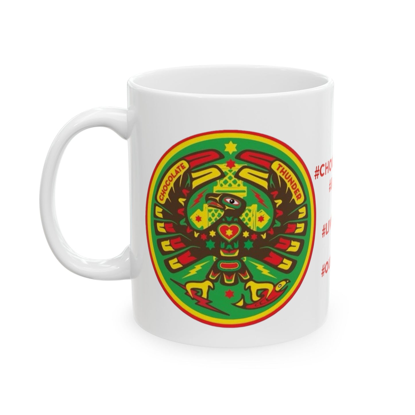 Vibrant Ceramic Mug with Inspiring Quotes, Perfect for Coffee Lovers, Gift for Friends, Tea Mug for Celebrations, Unique Drinkware