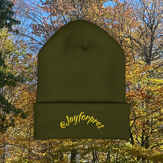 Classic Embroidered Cuffed Beanie for Trendy Style, Perfect Winter Gift, Streetwear Staple, Unisex Warm Hat