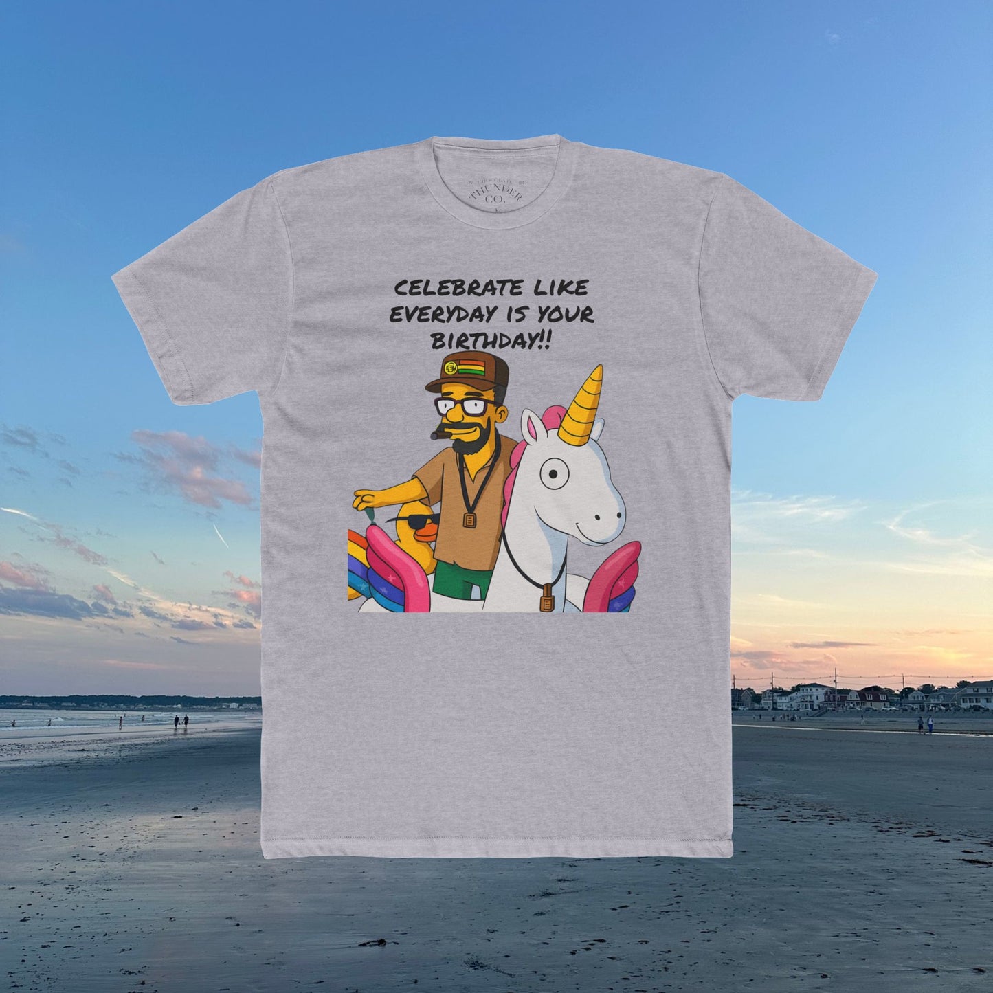 Unisex Cotton Crew Tee
