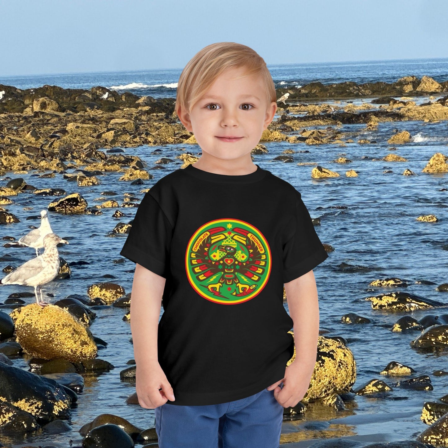 Colorful Toddler Tee with Fun Text, Kids T-Shirt, Playful Design Shirt, Gifts for Toddlers, Summer Outfit, Playdate Essential