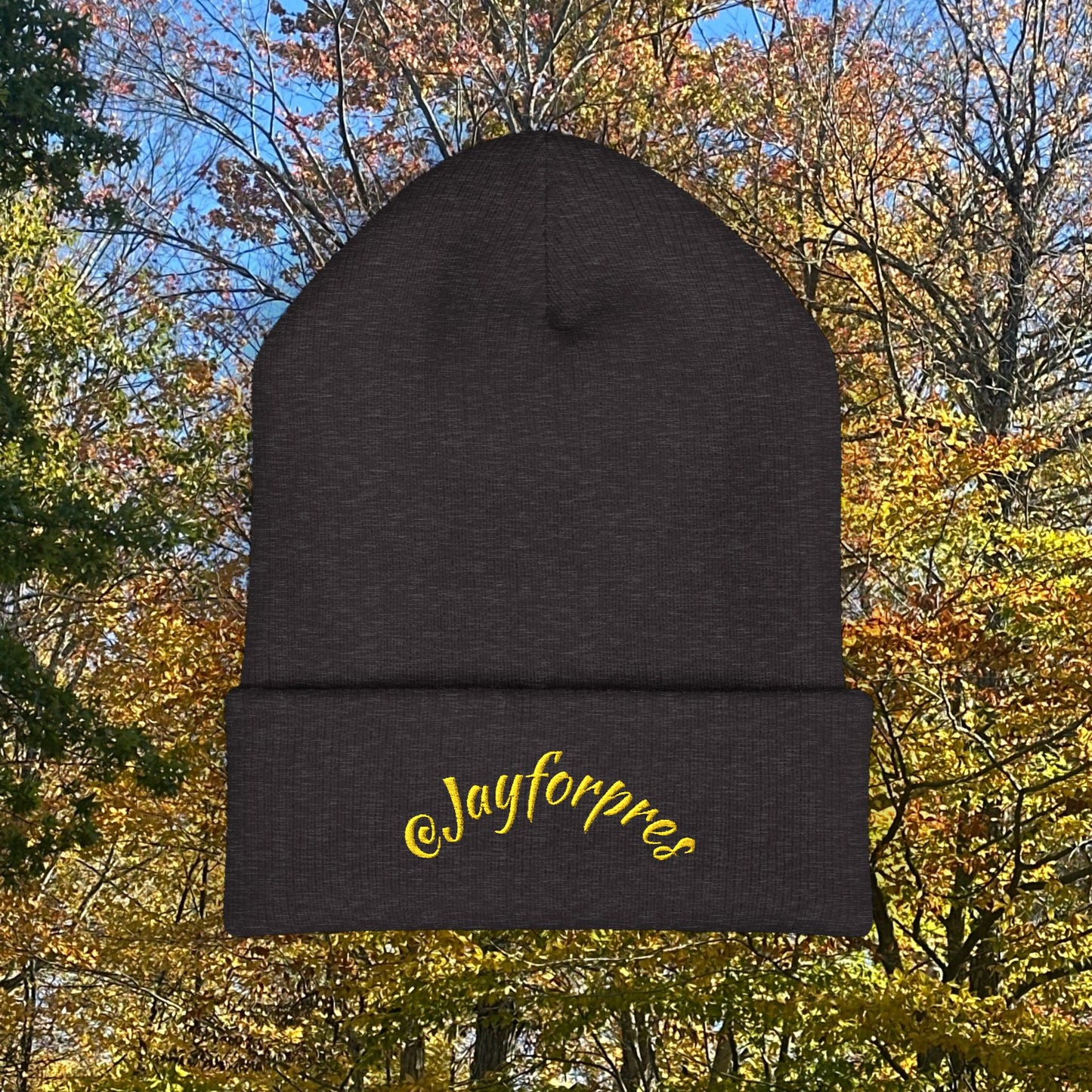 Classic Embroidered Cuffed Beanie for Trendy Style, Perfect Winter Gift, Streetwear Staple, Unisex Warm Hat